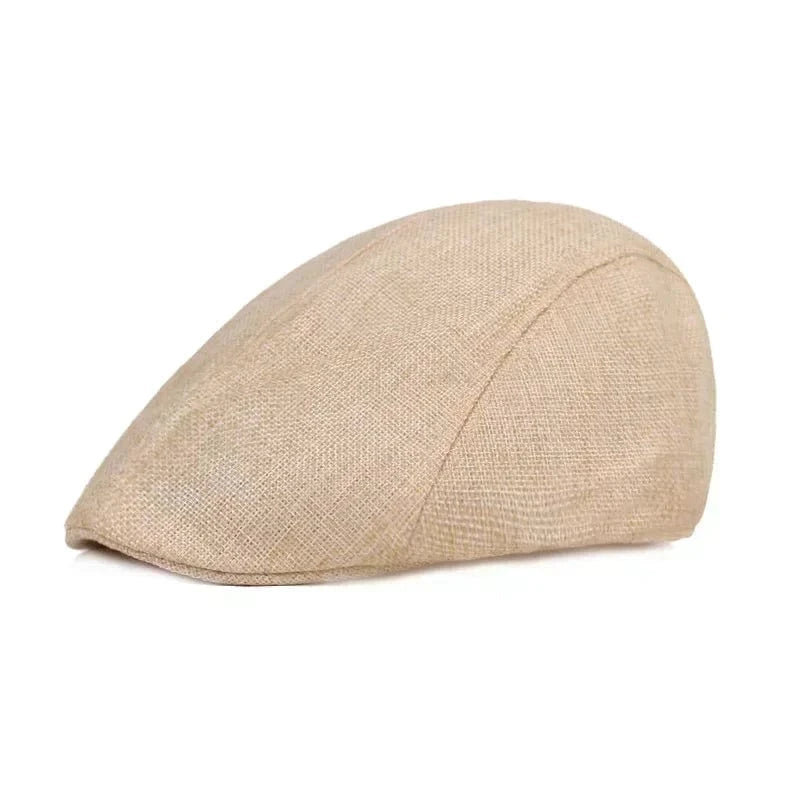 GarbPlanet Beige Men's Vintage Retro Tweed Peaky Blinders Hats