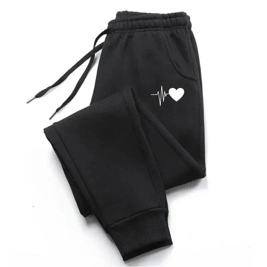 GarbPlanet Black / S Women's Comfortable Jogging Pants