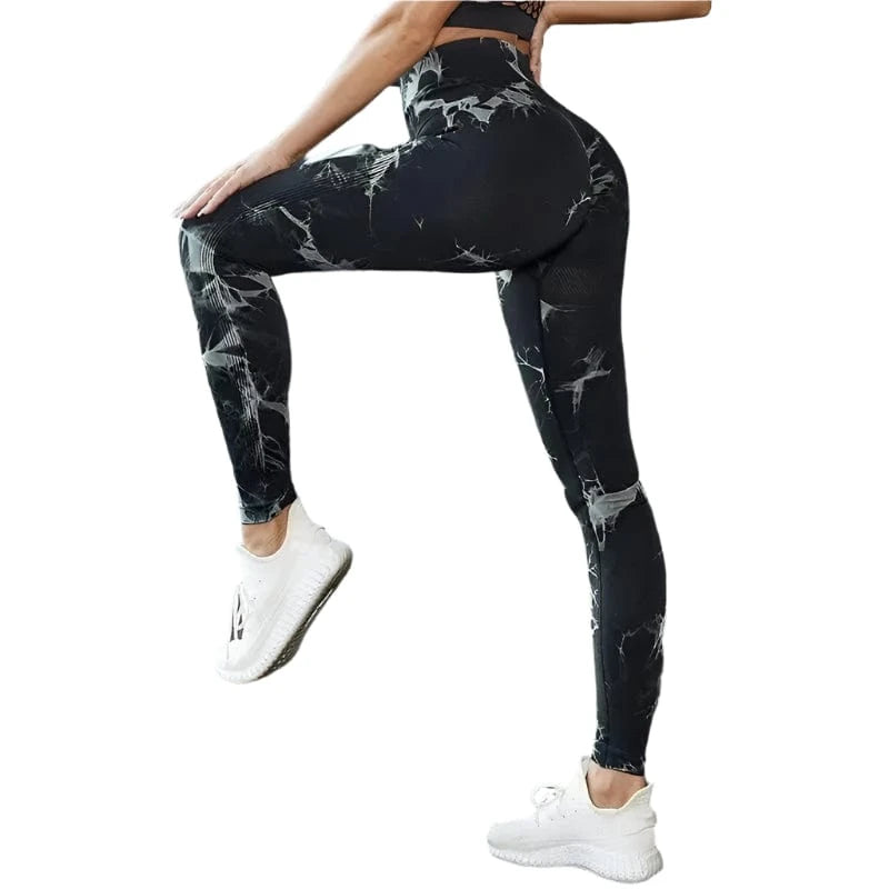 GarbPlanet Black / S Women's Exercise High Waist Leggings