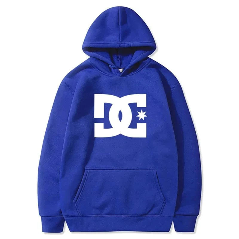 GarbPlanet Blue / S Men's DC Sports Hoodie