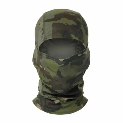 GarbPlanet British Jungle Outdoor Tactical Balaclava Bicycle Riding Windproof Full Cover Hunting Hiking Head Warm Shield Ski Scarf Camping sun protection