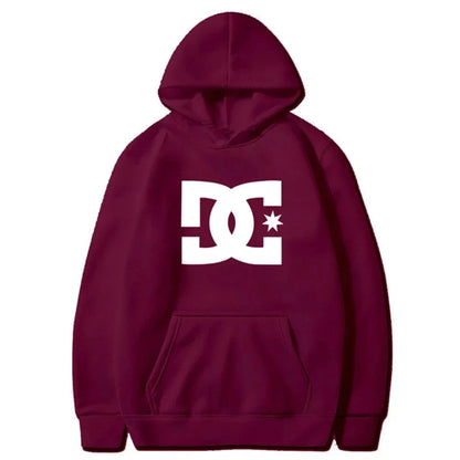 GarbPlanet Claret / S Men's DC Sports Hoodie