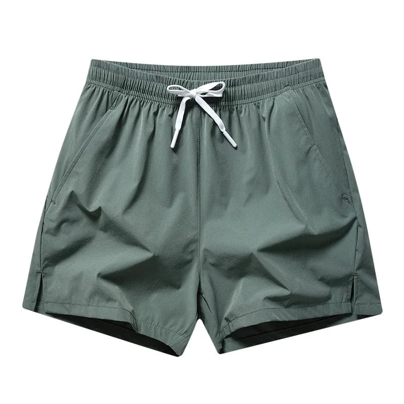 GarbPlanet Dark Green / S Men's Quick Drying Sports Shorts