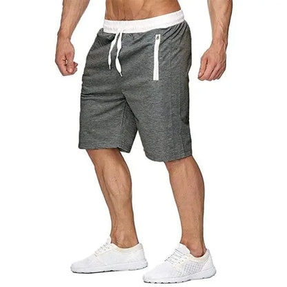 GarbPlanet Dark Grey Long / M Men's Summer Casual Shorts