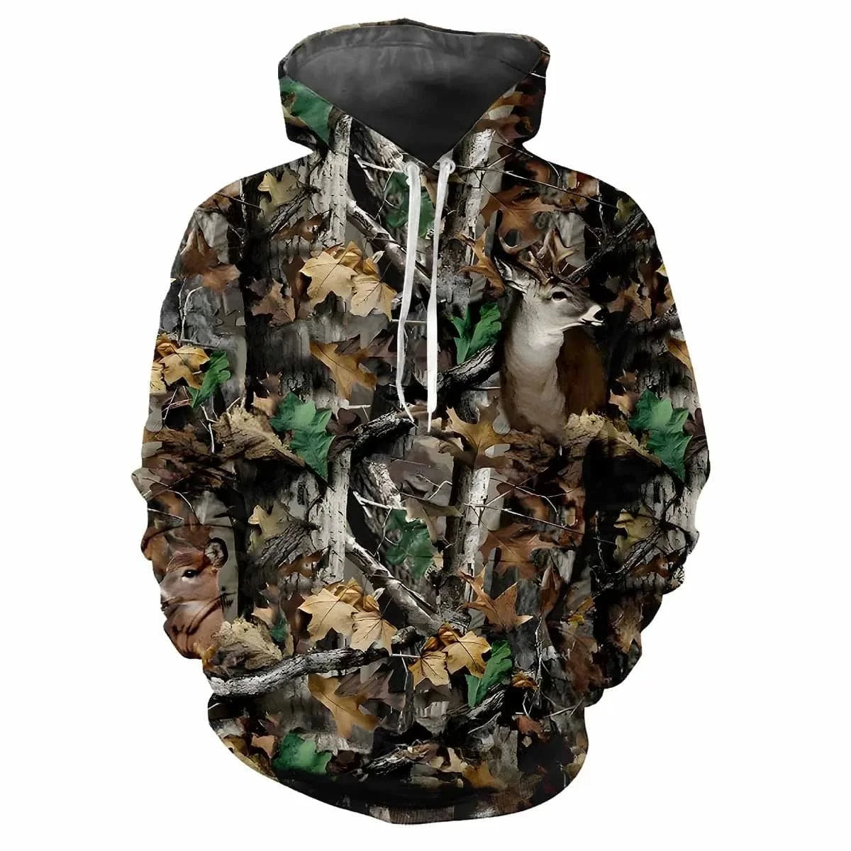 GarbPlanet DH87CJG22AK / S Men Outdoor Sportwear Hoodie Camouflage Trip Tactical Training Hunting Long Sleeve Pullover Casual Hot-selling Spring Autumn New