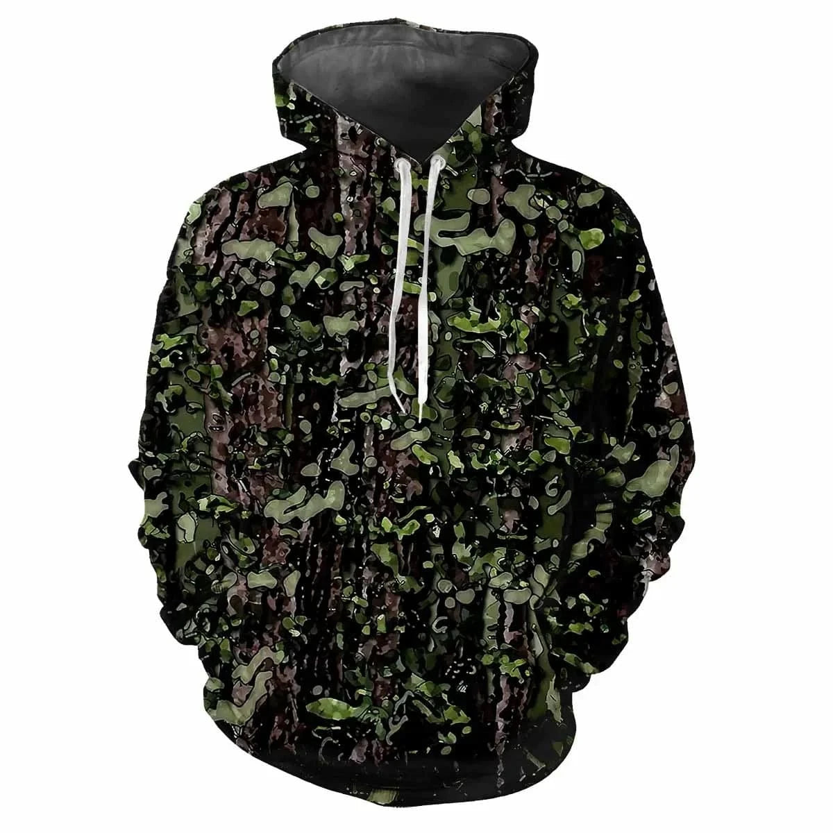 GarbPlanet DH87CJG22AV / S Men Outdoor Sportwear Hoodie Camouflage Trip Tactical Training Hunting Long Sleeve Pullover Casual Hot-selling Spring Autumn New