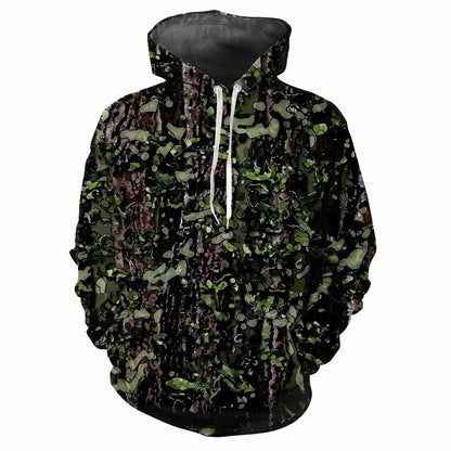 GarbPlanet DH87CJG22AV / S Men Outdoor Sportwear Hoodie Camouflage Trip Tactical Training Hunting Long Sleeve Pullover Casual Hot-selling Spring Autumn New