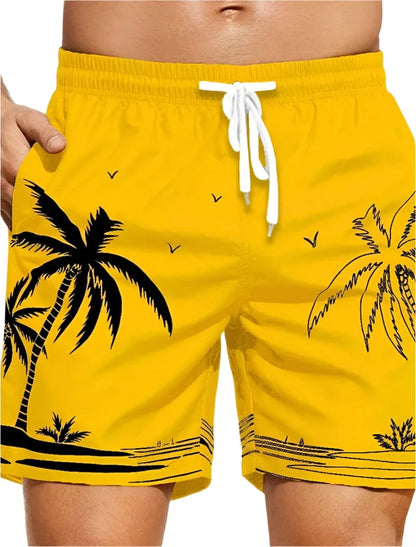 GarbPlanet Eight / S Men's Beach Summer Loose Casual Shorts