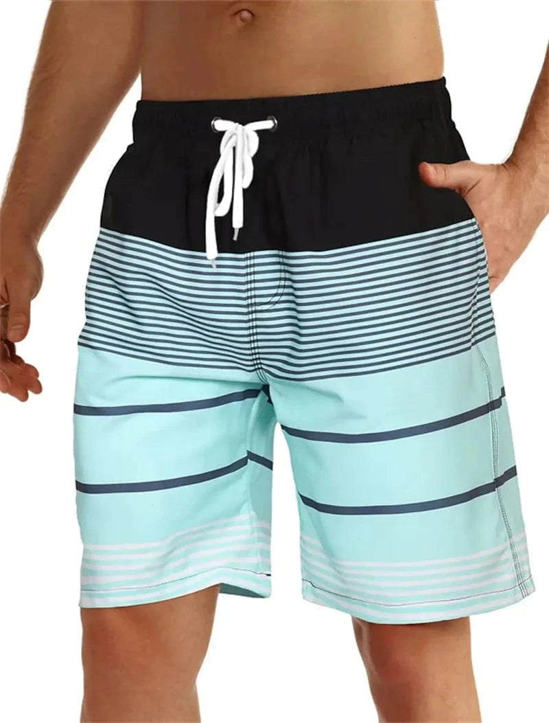 GarbPlanet Four / S Men's Beach Summer Loose Casual Shorts