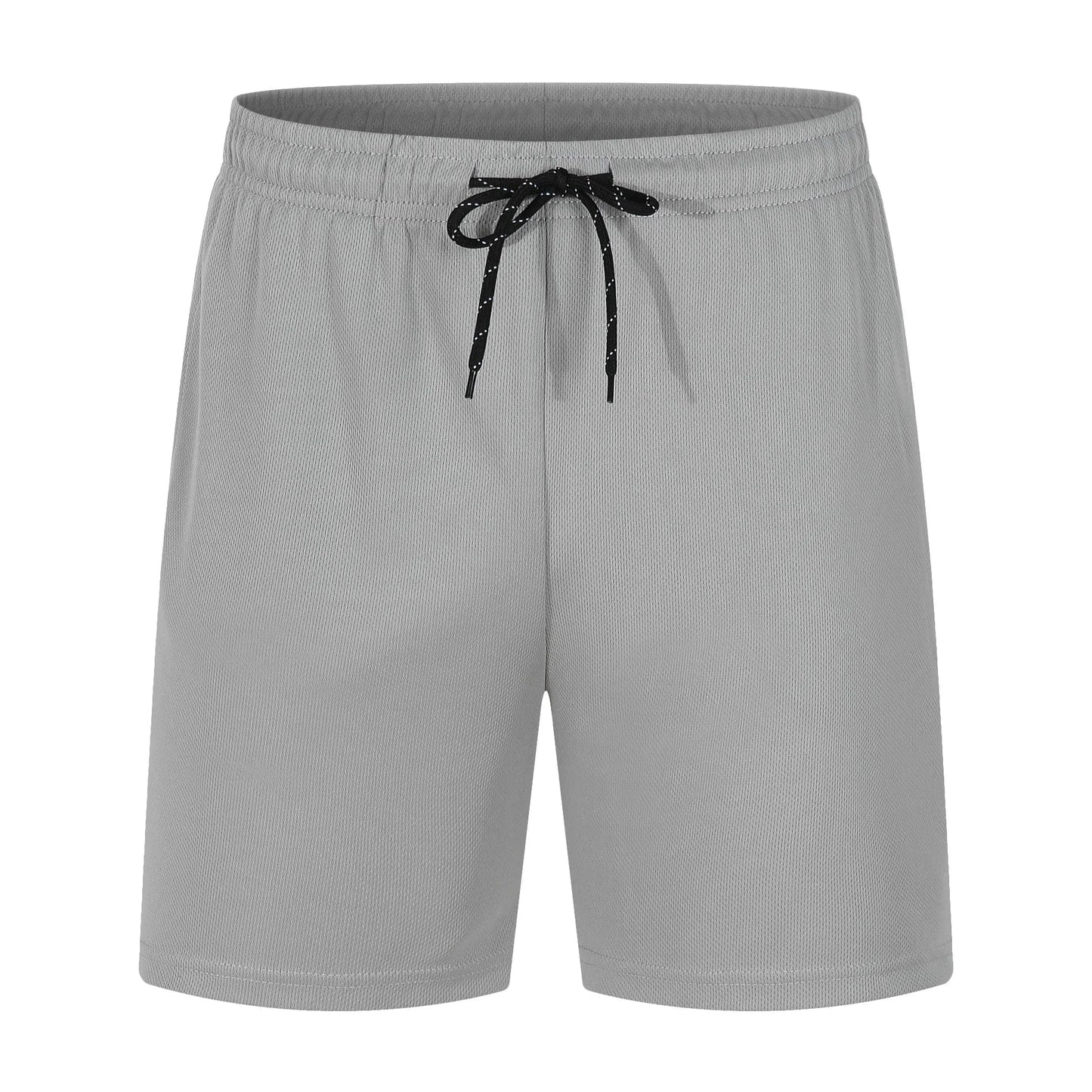 GarbPlanet Grey Light Long / M Men's Summer Casual Shorts