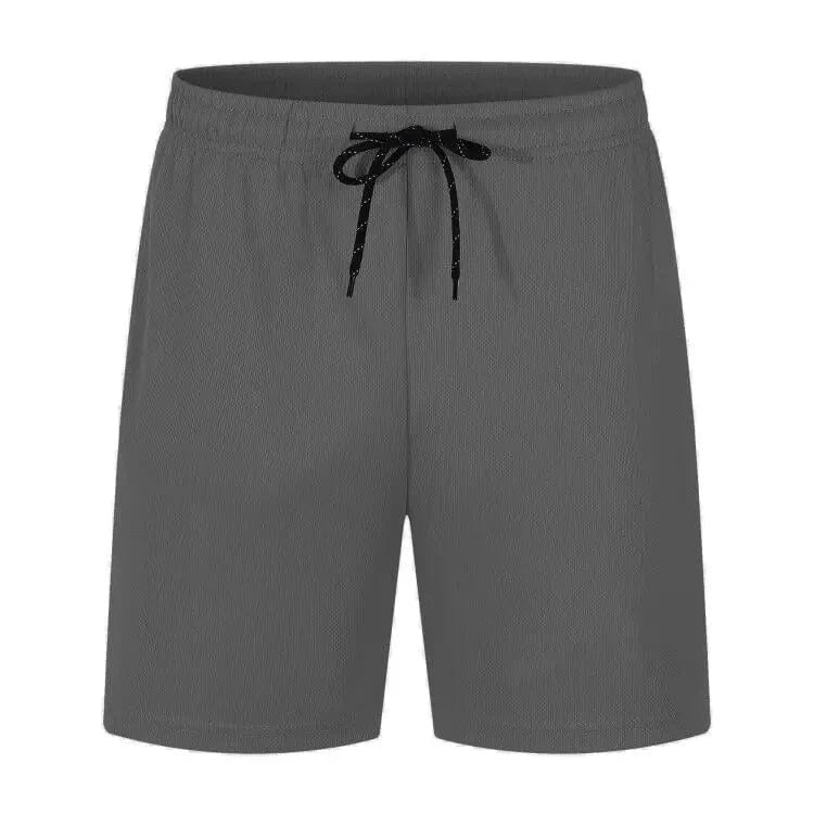 GarbPlanet Grey Long / M Men's Summer Casual Shorts