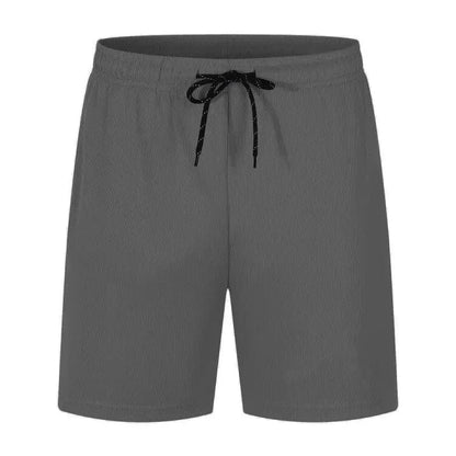 GarbPlanet Grey Long / M Men's Summer Casual Shorts