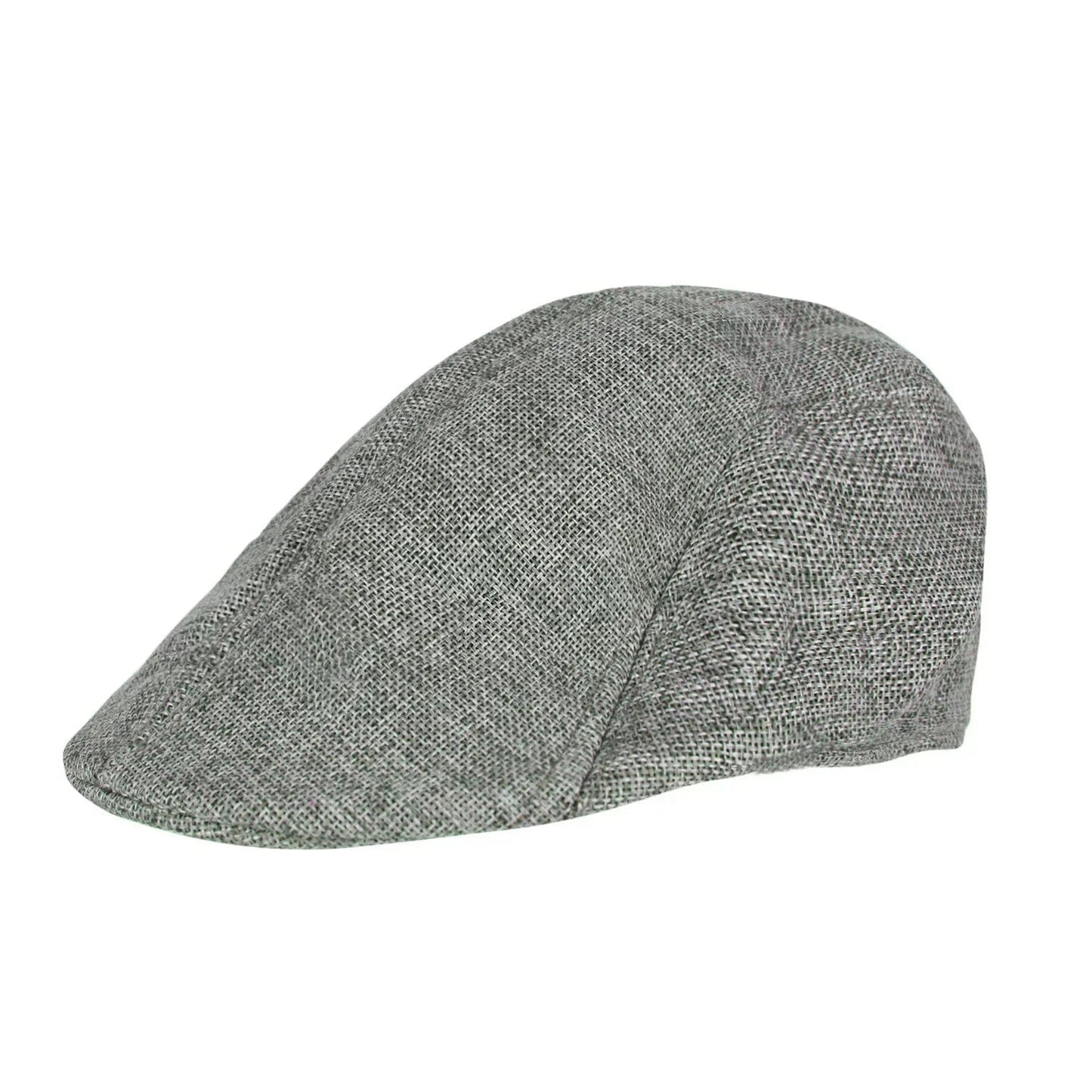 GarbPlanet Grey Men's Vintage Retro Tweed Peaky Blinders Hats