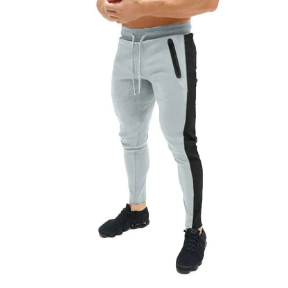 GarbPlanet Grey / S Men’s Casual Wear And Fitness Bottoms