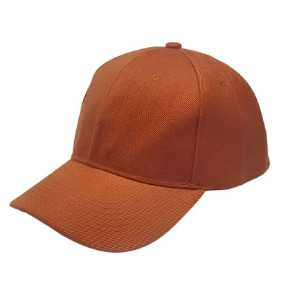 GarbPlanet Light Brown Baseball Cap With Adjustable Strap