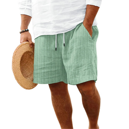 GarbPlanet Light green / S Men's Summer Casual Shorts