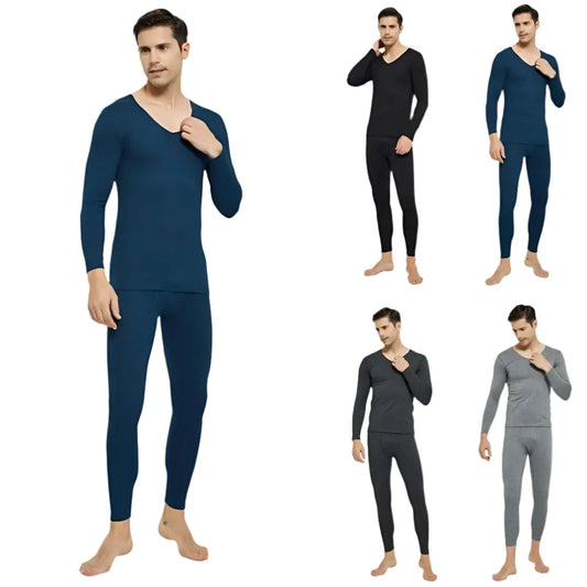 GarbPlanet Men's 2 Piece Thermal Underwear