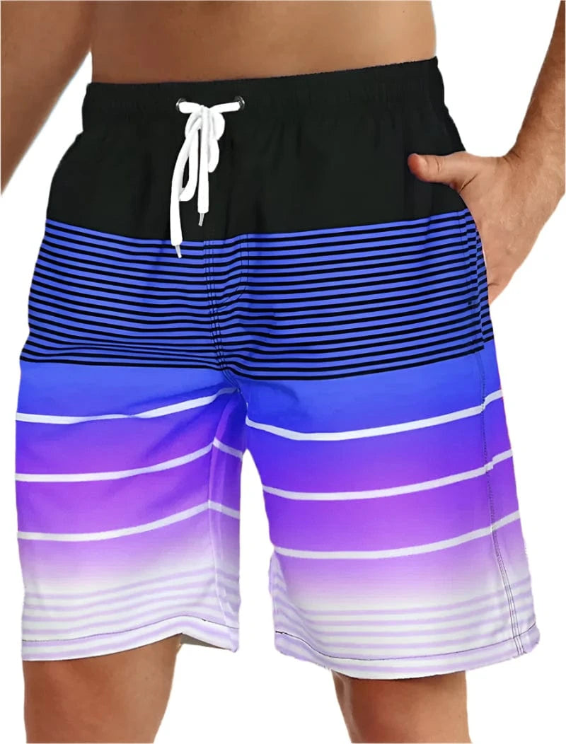 GarbPlanet Men's Beach Summer Loose Casual Shorts