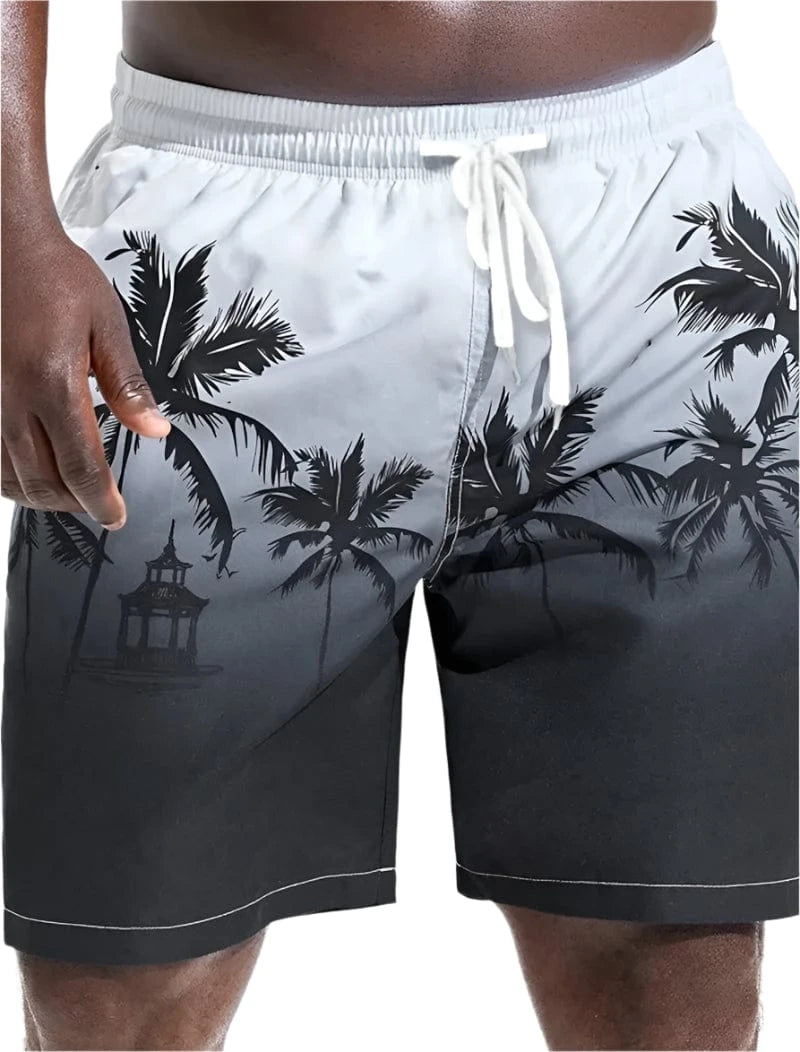 GarbPlanet Men's Beach Summer Loose Casual Shorts