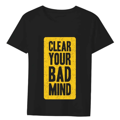 GarbPlanet Men's Caption Printed Casual T-shirt