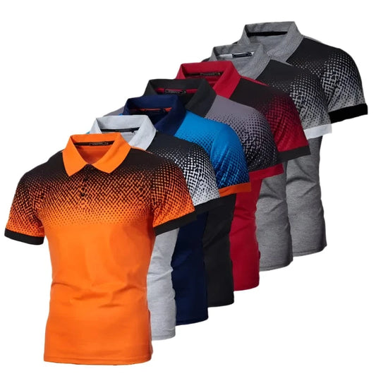 GarbPlanet Men's Casual Polo Shirt