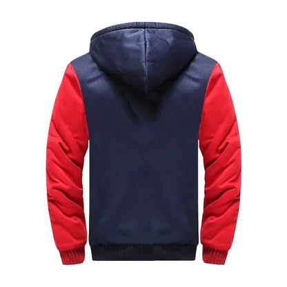 GarbPlanet Men's Fleece Lining Hoodie Jacket