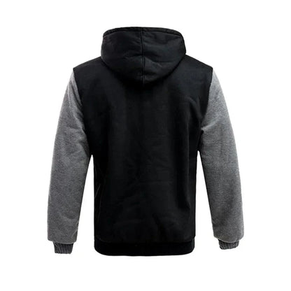 GarbPlanet Men's Fleece Lining Hoodie Jacket