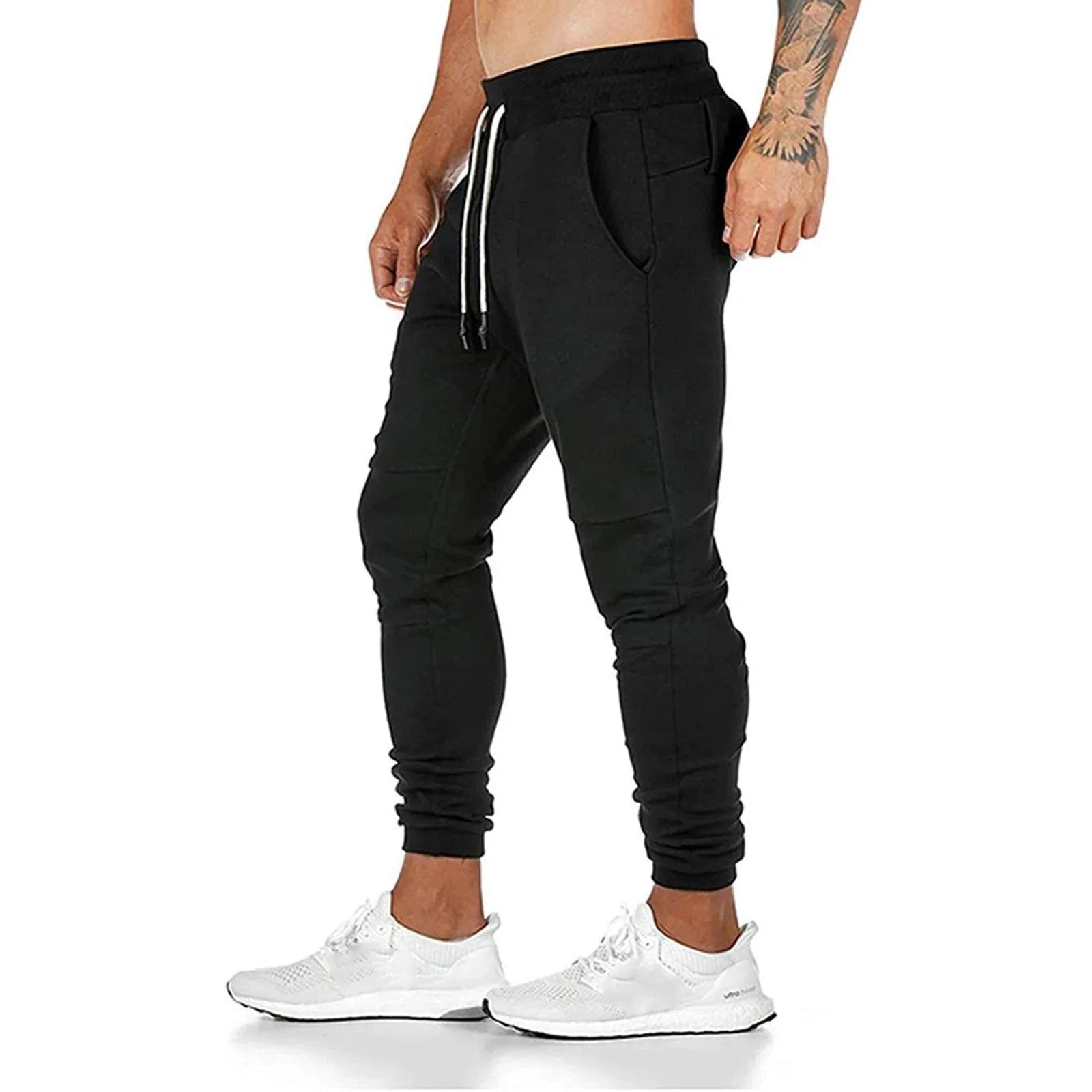 GarbPlanet Men's Gym Workout Running Athletic Joggers