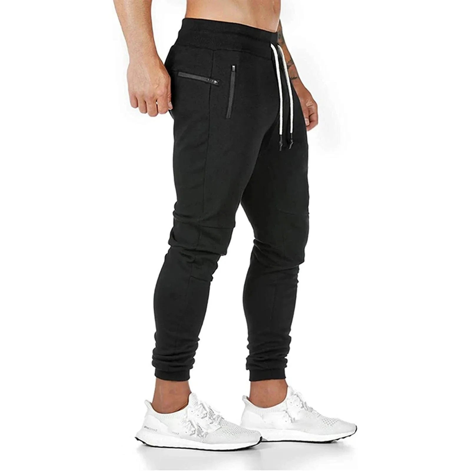 GarbPlanet Men's Gym Workout Running Athletic Joggers