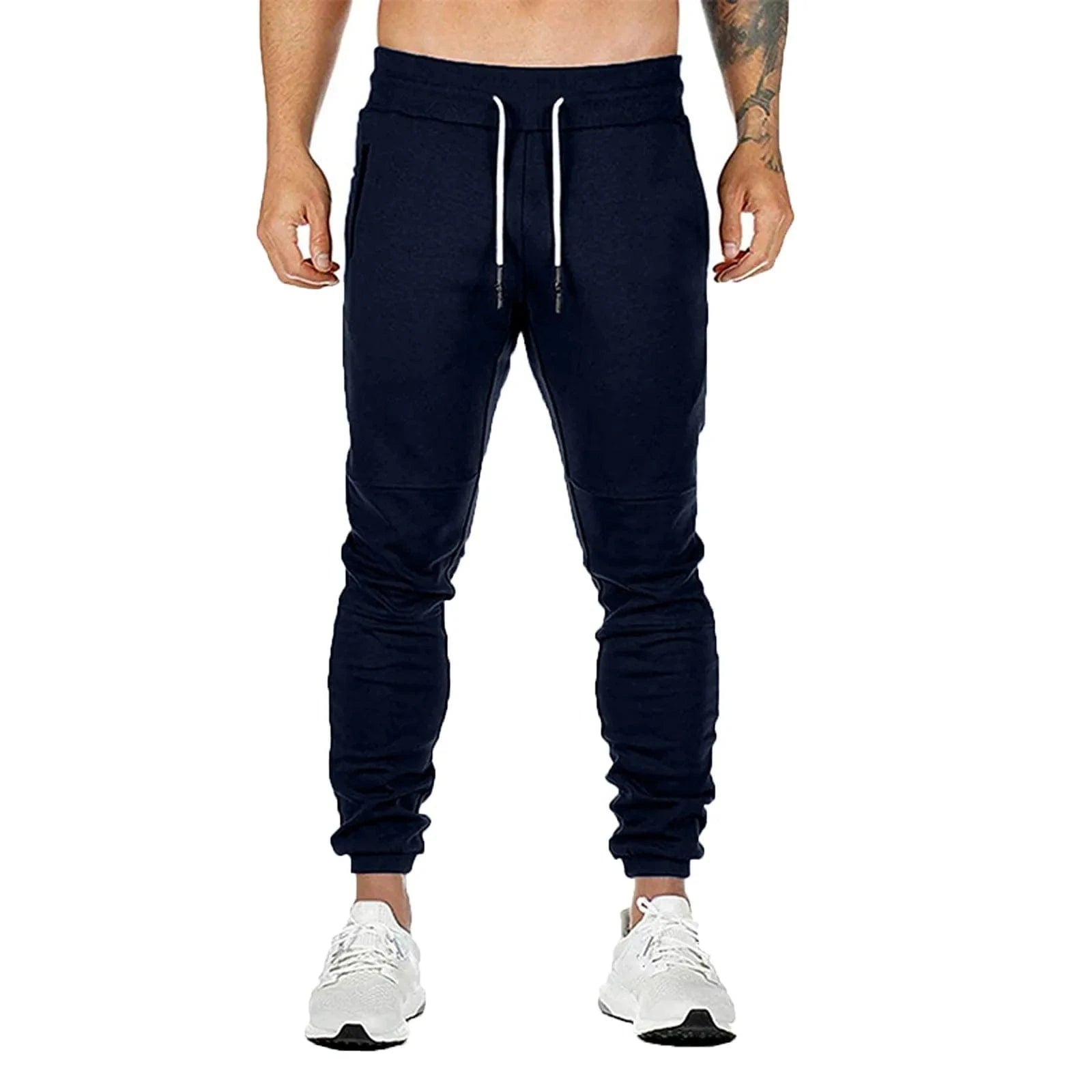 GarbPlanet Men's Gym Workout Running Athletic Joggers