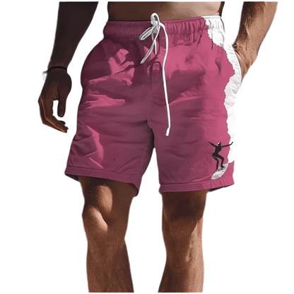 GarbPlanet Men's Pattern Board Shorts