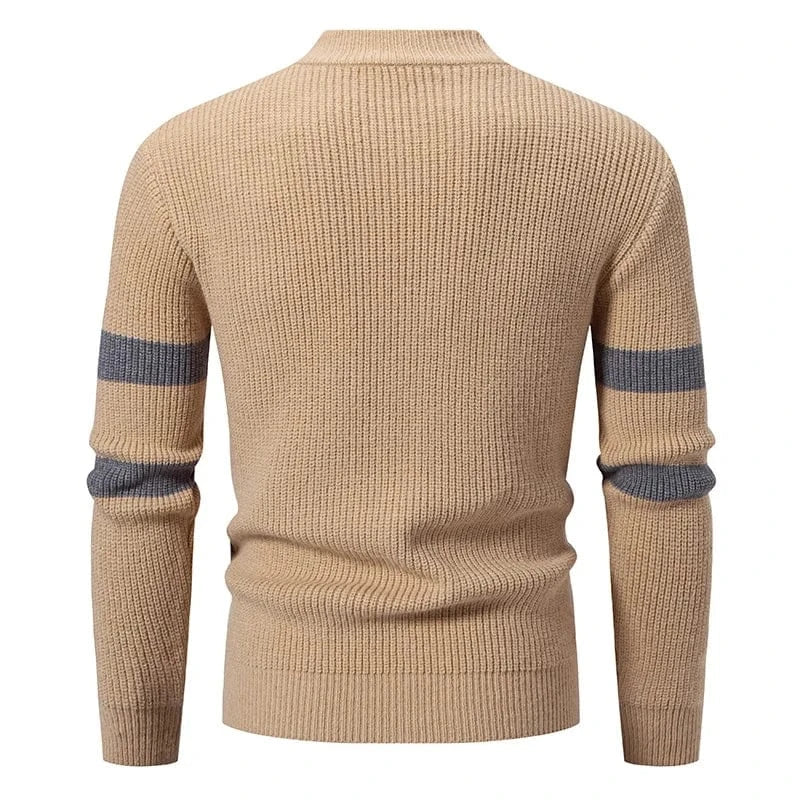 GarbPlanet Men's Stylish Geometric Pattern Sweater