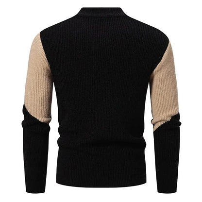 GarbPlanet Men's Stylish Geometric Pattern Sweater