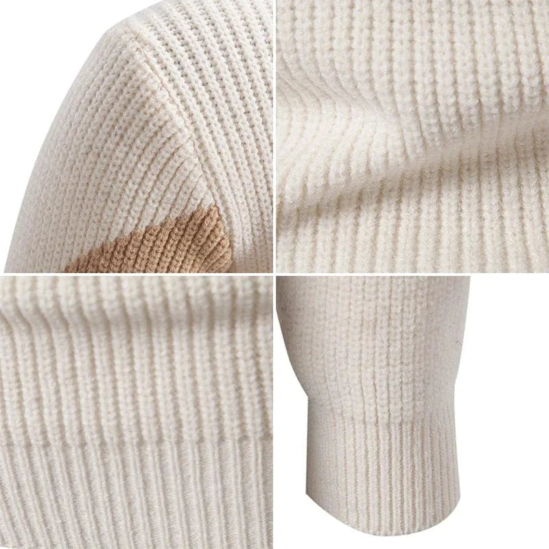 GarbPlanet Men's Stylish Geometric Pattern Sweater