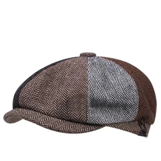 GarbPlanet Men's Vintage Retro Tweed Peaky Blinders Hats