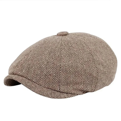 GarbPlanet Men's Vintage Retro Tweed Peaky Blinders Hats