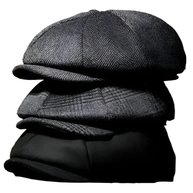 GarbPlanet Men's Vintage Retro Tweed Peaky Blinders Hats