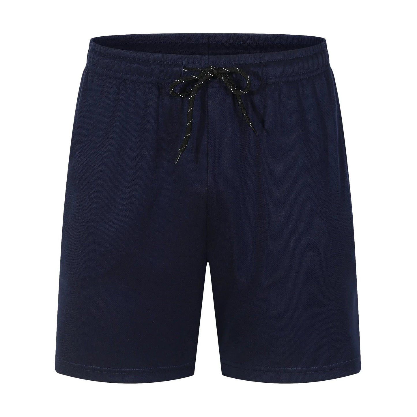 GarbPlanet Navy Blue Long / M Men's Summer Casual Shorts