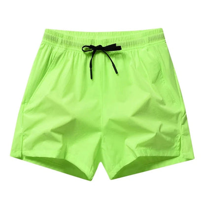 GarbPlanet Neon Green / S Men's Quick Drying Sports Shorts