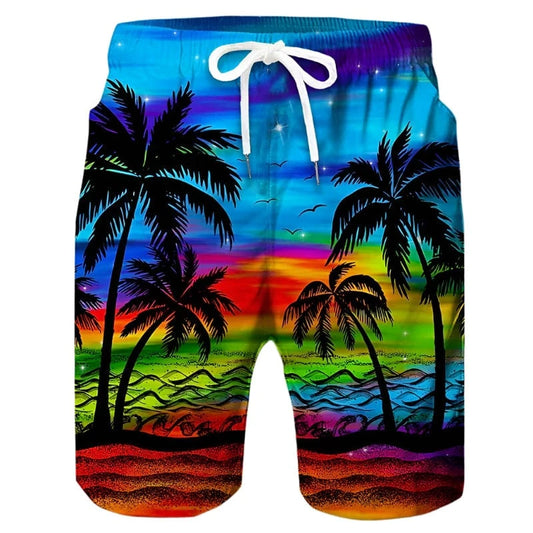 GarbPlanet One / S Men's Beach And Swimming Shorts