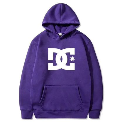 GarbPlanet Purple / S Men's DC Sports Hoodie