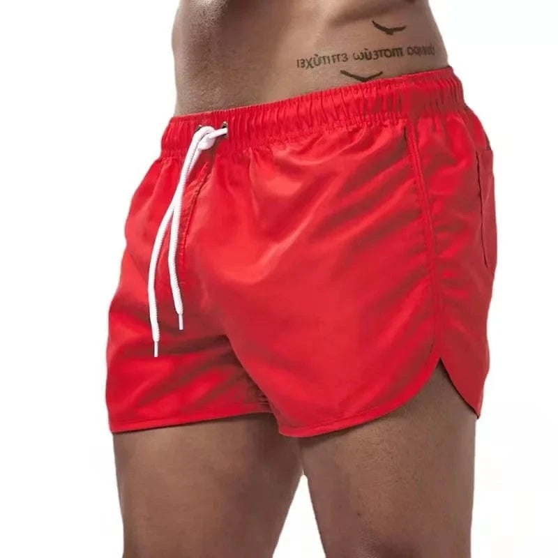 GarbPlanet Red Short / M Men's Summer Casual Shorts