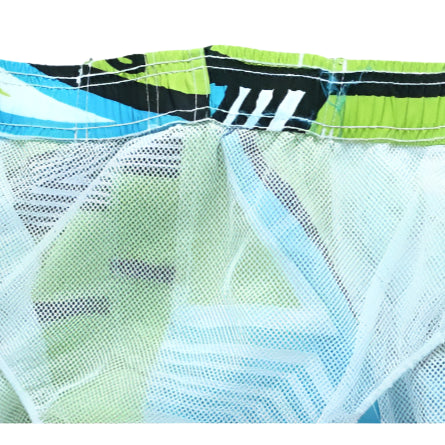 GarbPlanet Summer Men Quick-drying Beachwear Plus Size Swimsuit Shorts Male Fashion Casual Loose Hawaii Printing Surf Board Shorts