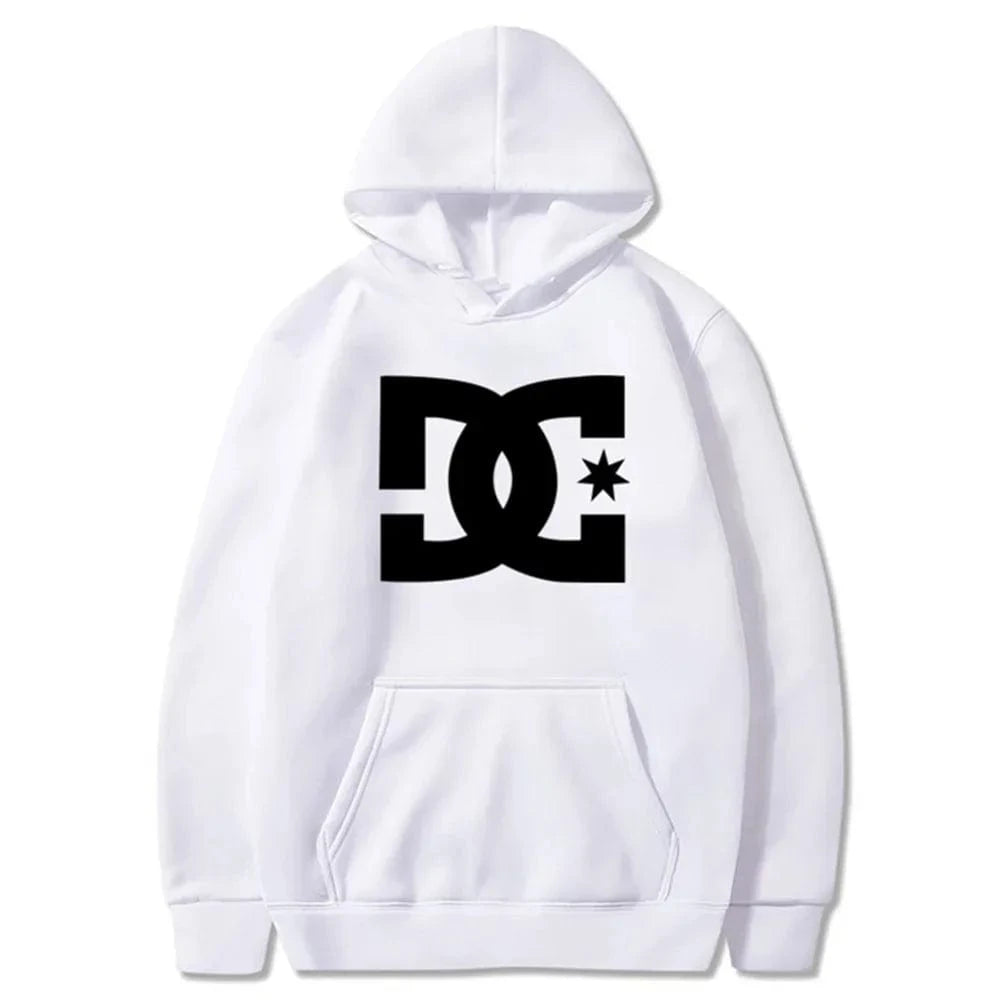 GarbPlanet White / S Men's DC Sports Hoodie