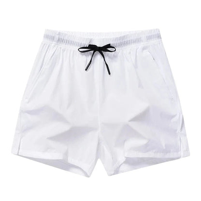 GarbPlanet White / S Men's Quick Drying Sports Shorts