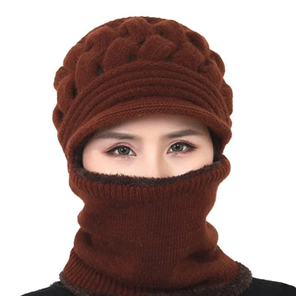 GarbPlanet Winter Beanie And Neck Warmer Set