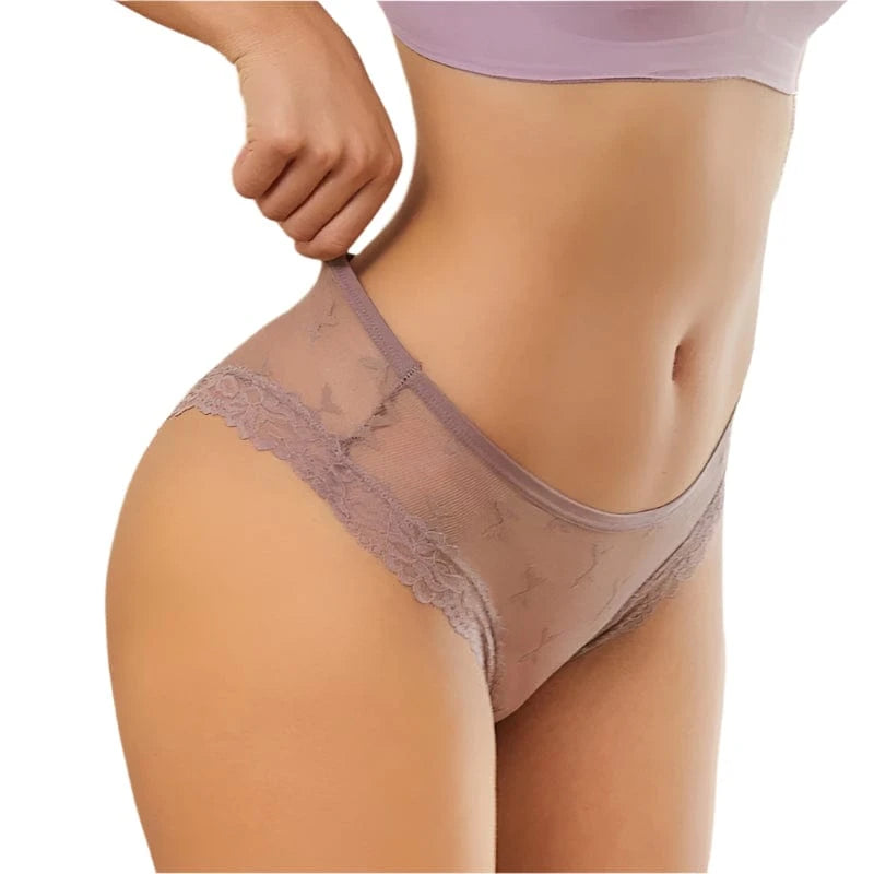 GarbPlanet Women's 5 Piece Set Perspective Lace Underwear