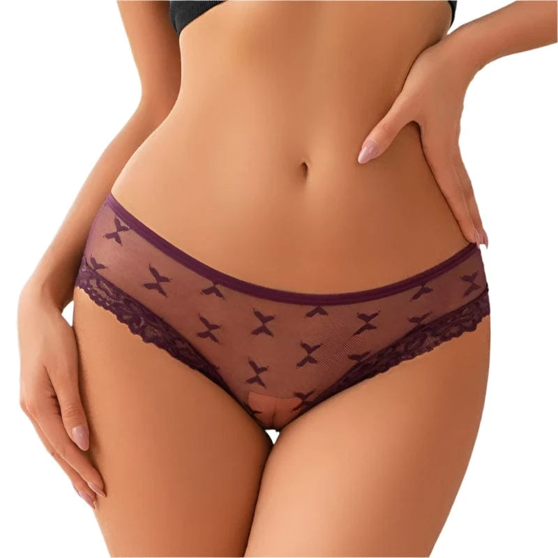 GarbPlanet Women's 5 Piece Set Perspective Lace Underwear