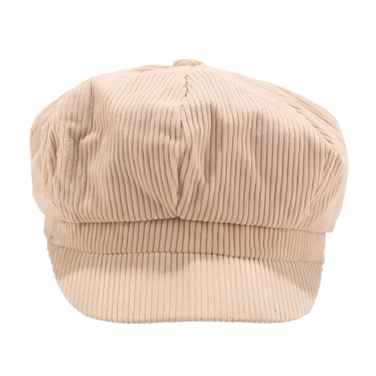 GarbPlanet Women's Corduroy Beret Hat