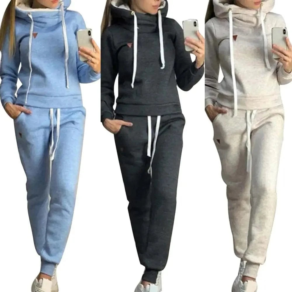 GarbPlanet Women’s Cosy Tracksuit Set